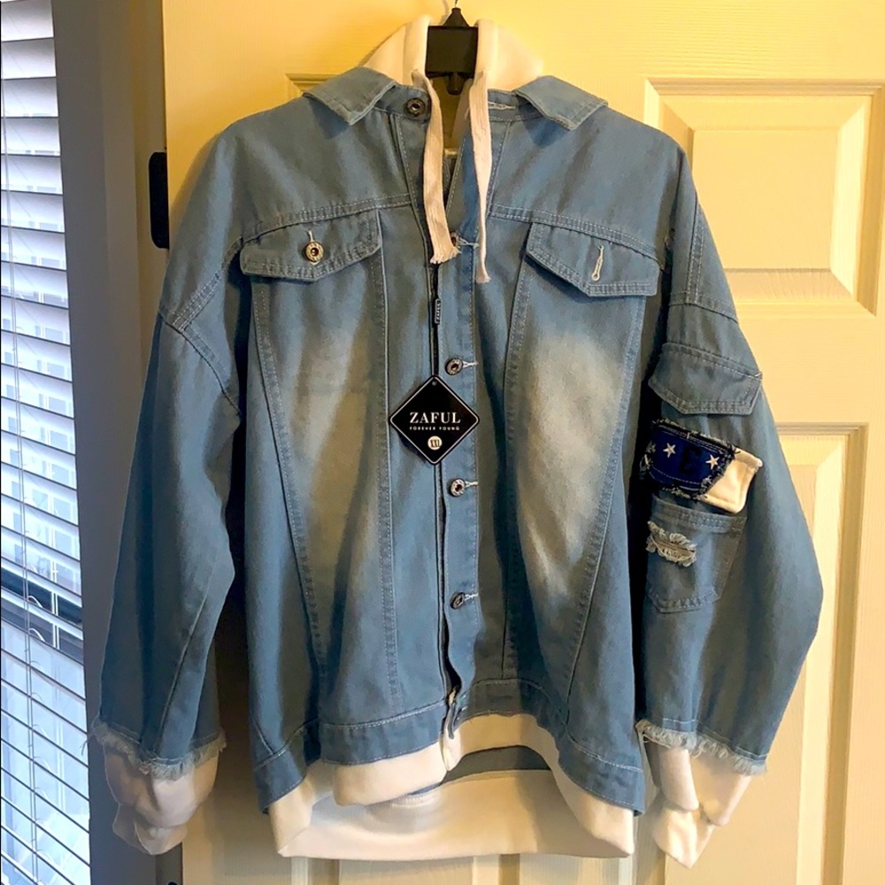 Women’s ZAFUL Hoodie x Jean Jacket